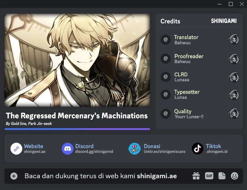 Komik The Regressed Mercenary’s Machinations Chapter 67 Fix gambar 1